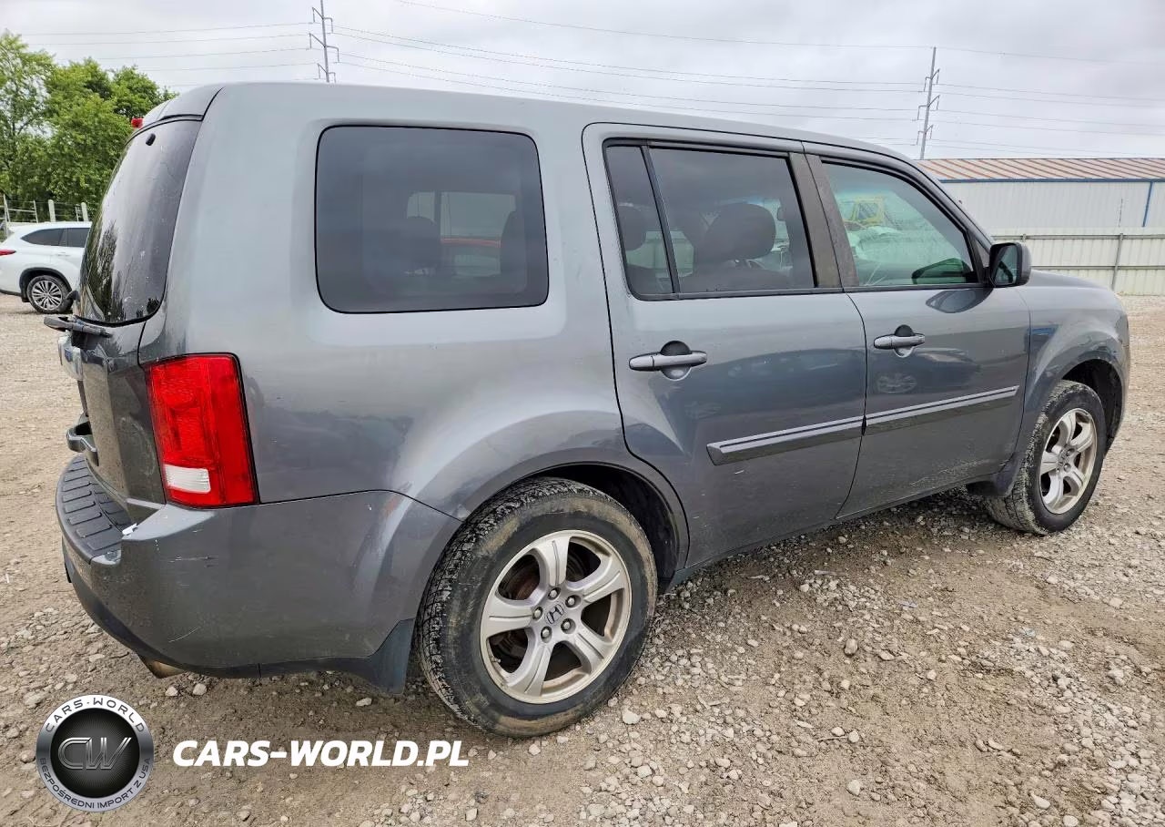 2012 Honda Pilot Exln VIN:5FNYF3H76CB040268 - 3