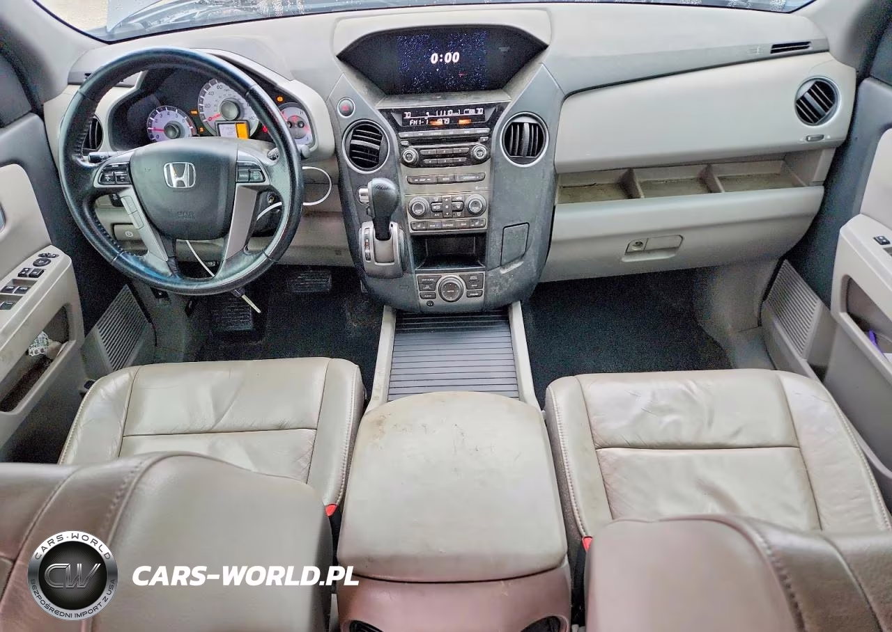 2012 Honda Pilot Exln VIN:5FNYF3H76CB040268 - 8