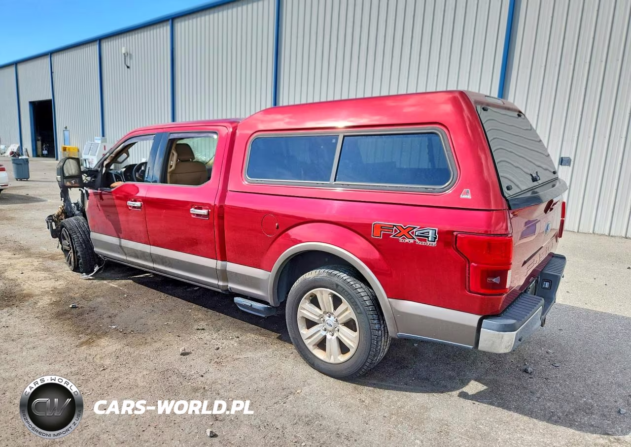 2018 Ford F150 Supercrew VIN:1FTFW1E53JFA68715 - 2