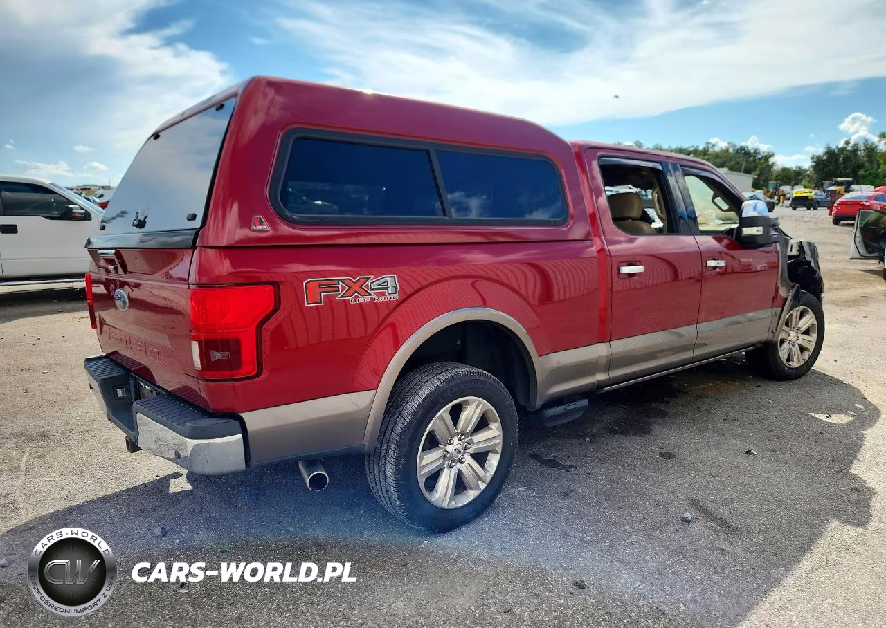 2018 Ford F150 Supercrew VIN:1FTFW1E53JFA68715 - 3