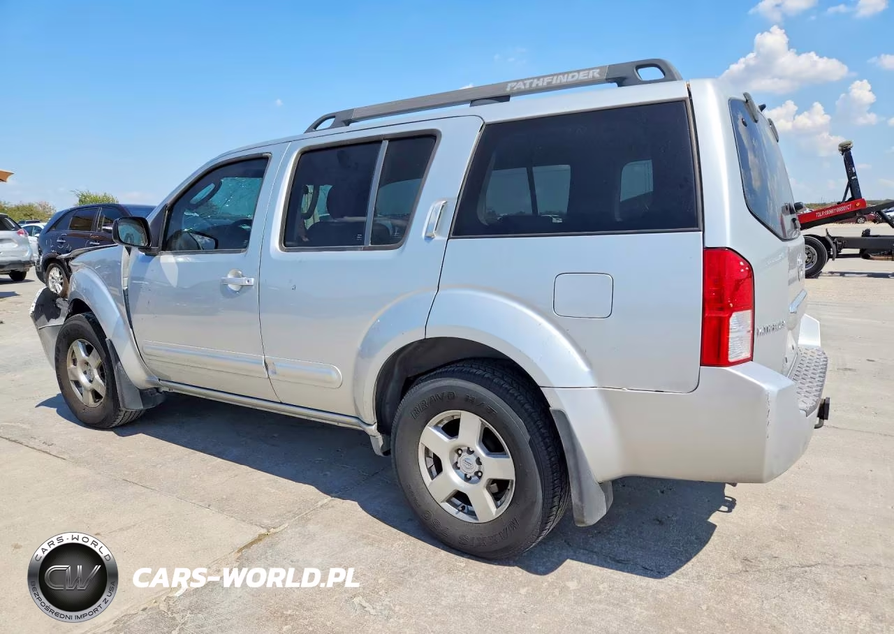 2007 Nissan Pathfinder S VIN:5N1AR18U77C638693 - 2