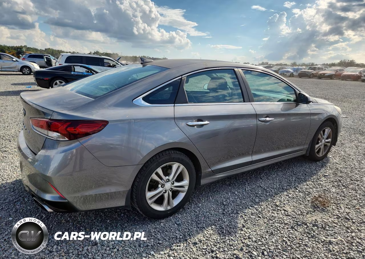 2019 Hyundai Sonata Sel VIN:5NPE34AF4KH735836 - 3