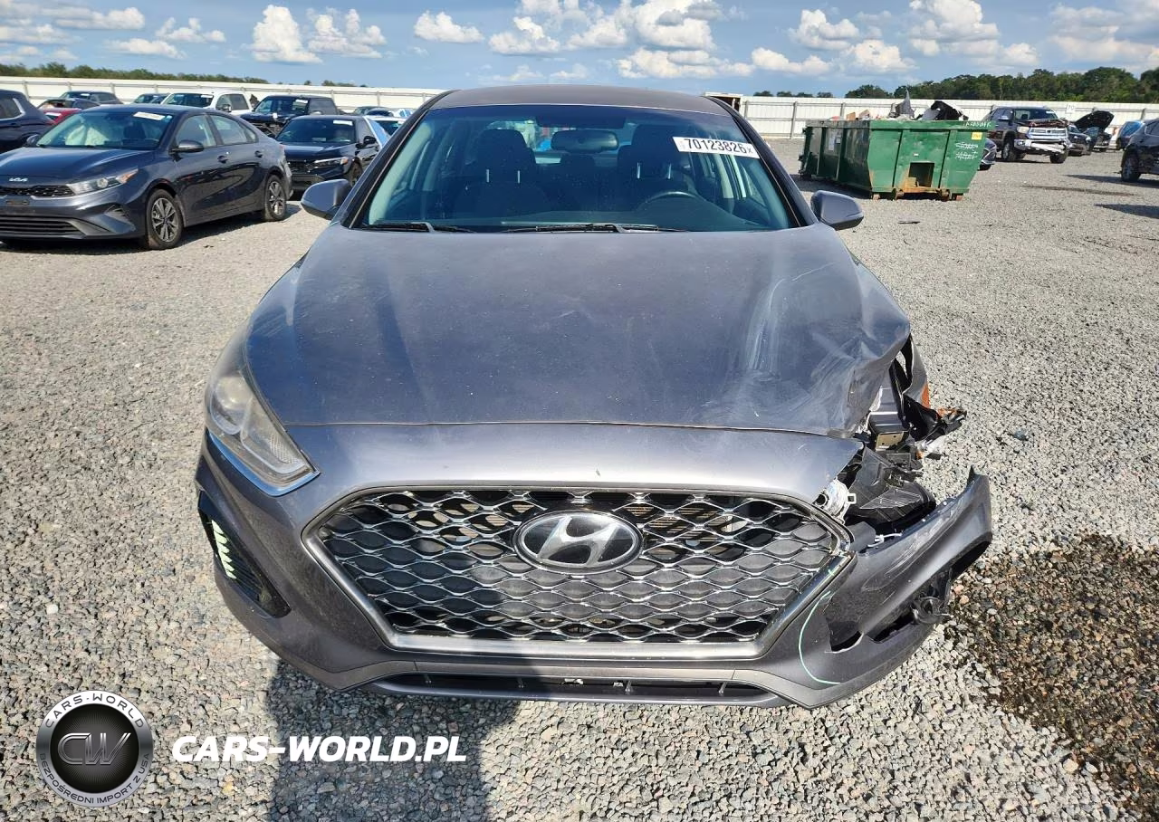2019 Hyundai Sonata Sel VIN:5NPE34AF4KH735836 - 5