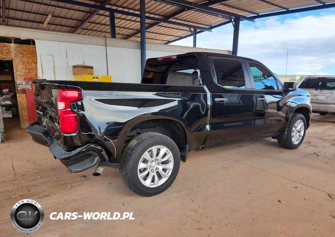 2022 Chevrolet Silverado C1500 Custom VIN:3GCPABEK7NG513654 - 3