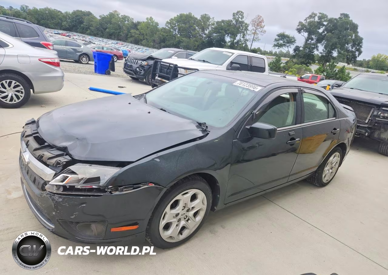 2010 Ford Fusion Se VIN:3FAHP0HA4AR365106 - 1