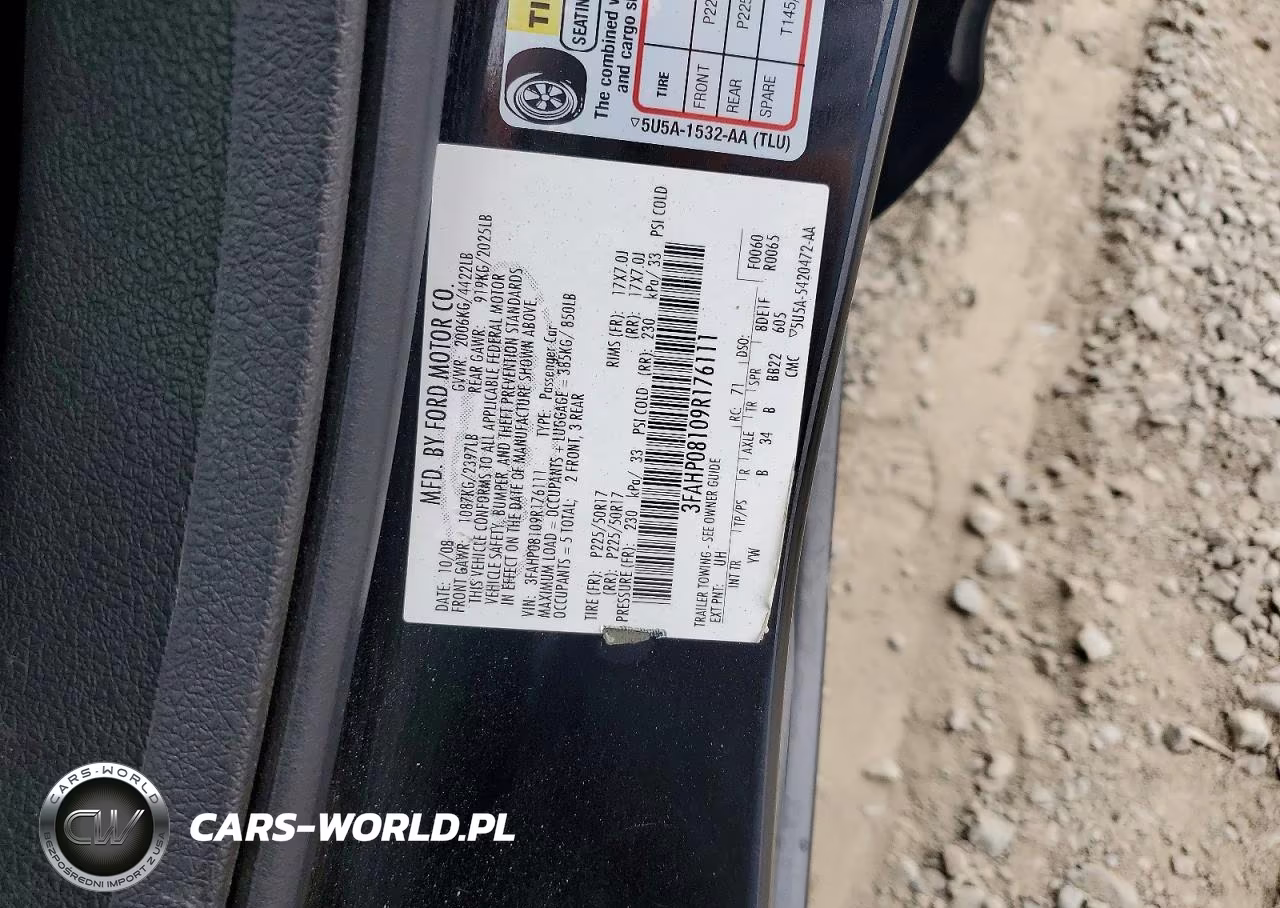 2009 Ford Fusion Sel VIN:3FAHP08109R176111 - 12