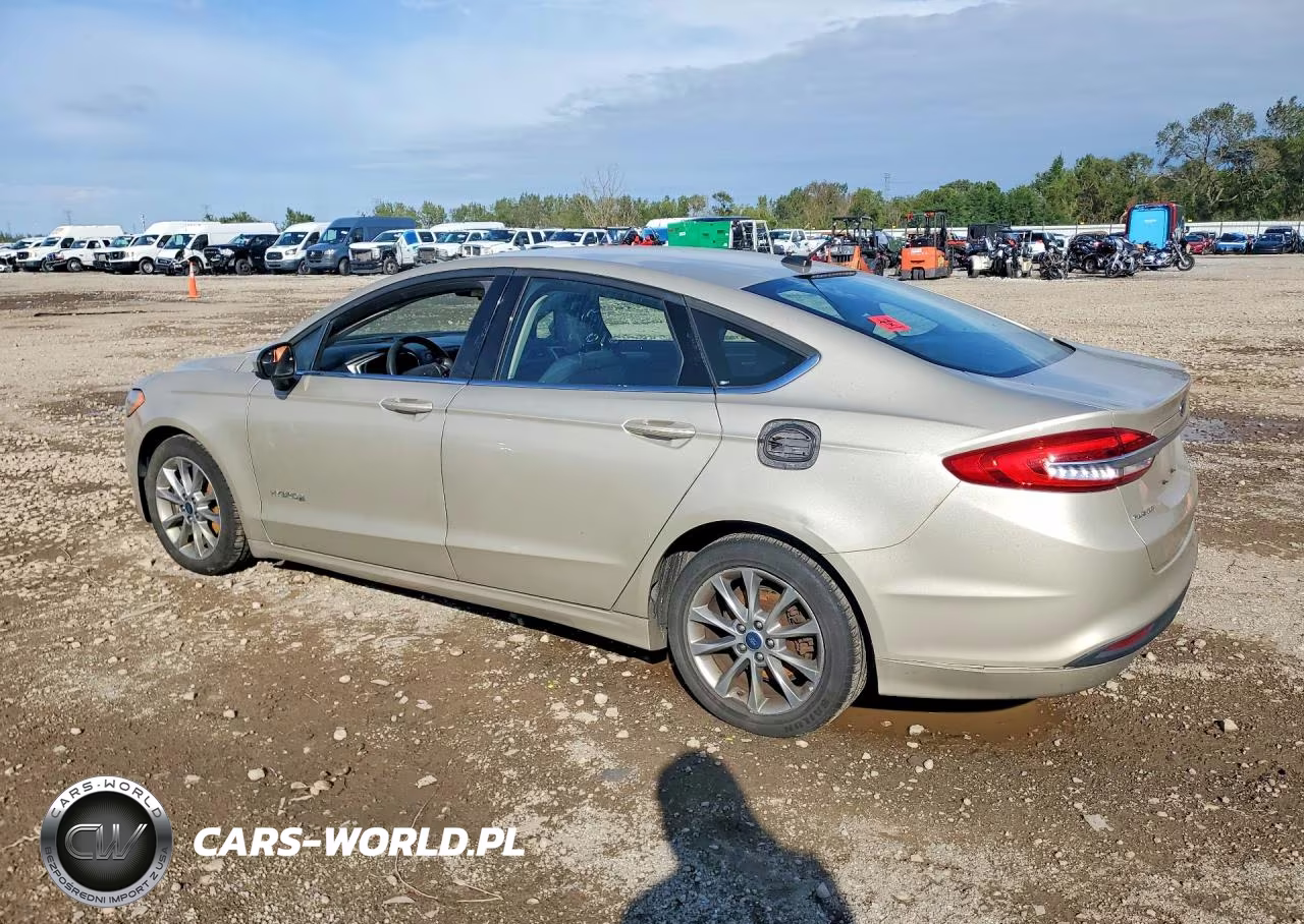 2017 Ford Fusion Se Hybrid VIN:3FA6P0LU2HR385177 - 2