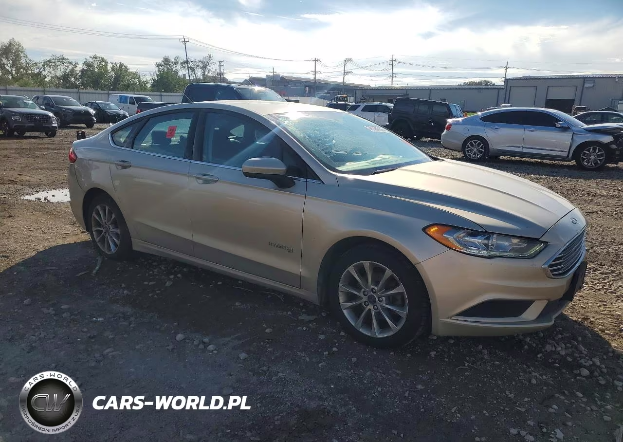 2017 Ford Fusion Se Hybrid VIN:3FA6P0LU2HR385177 - 4