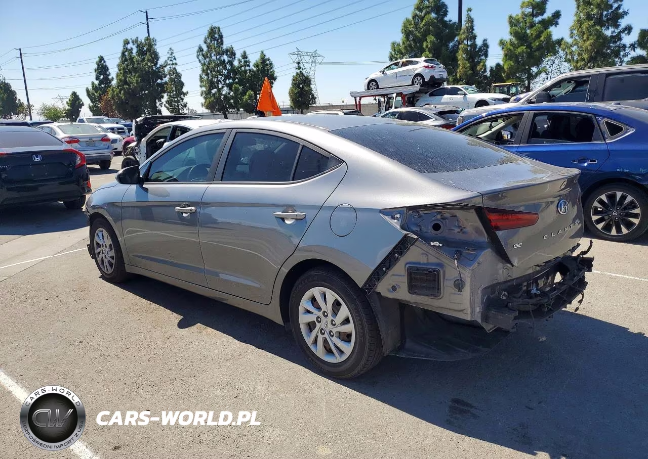 2019 Hyundai Elantra Se VIN:5NPD74LF7KH457494 - 2