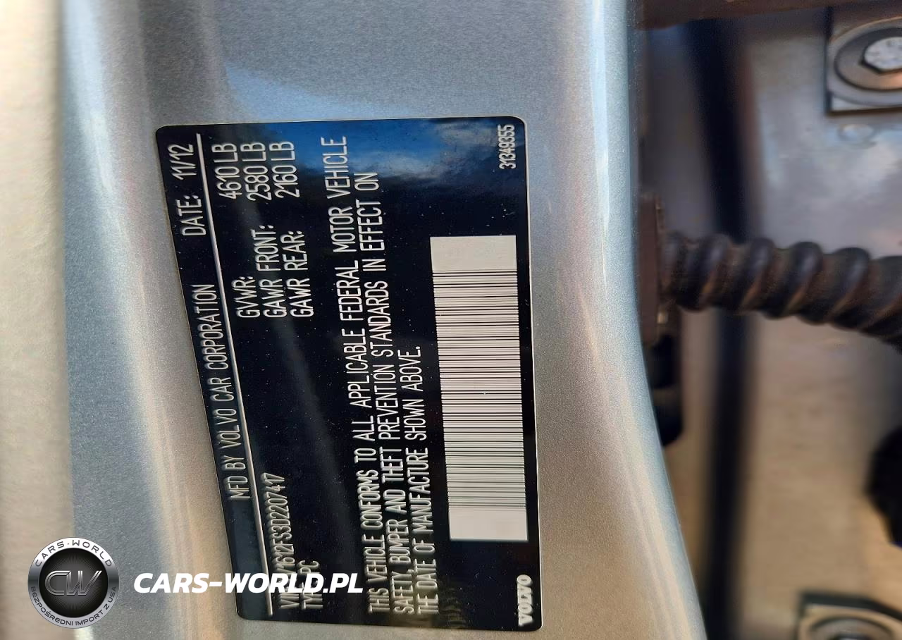 2013 Volvo S60 T5 VIN:YV1612FS3D2207417 - 12