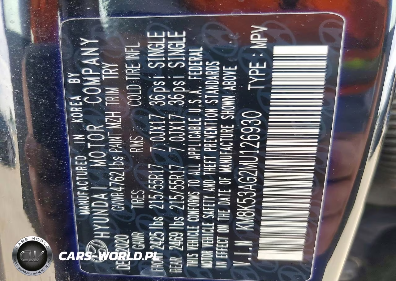 2021 Hyundai Kona Ultimate VIN:KM8K53AG2MU126930 - 13