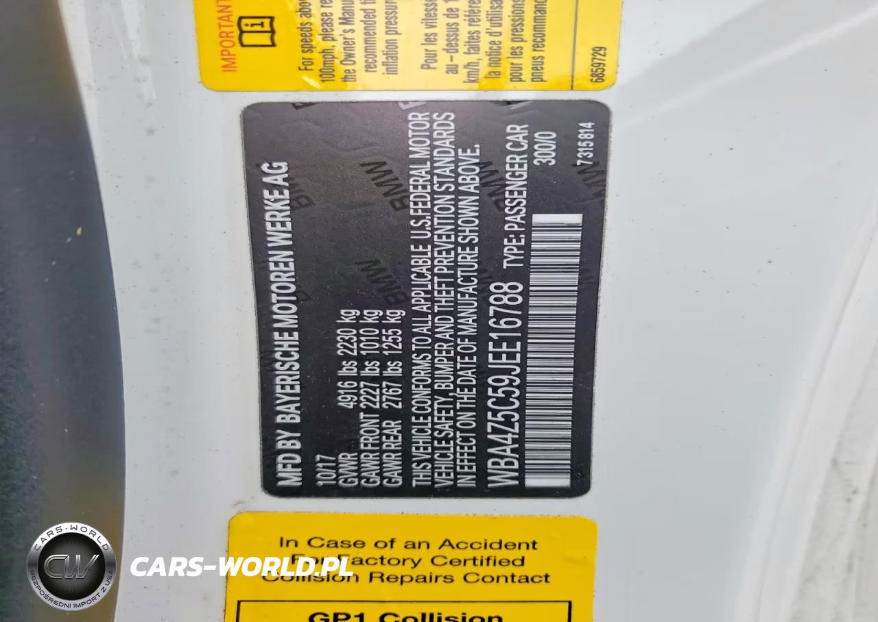 2018 BMW 440I VIN:WBA4Z5C59JEE16788 - 12