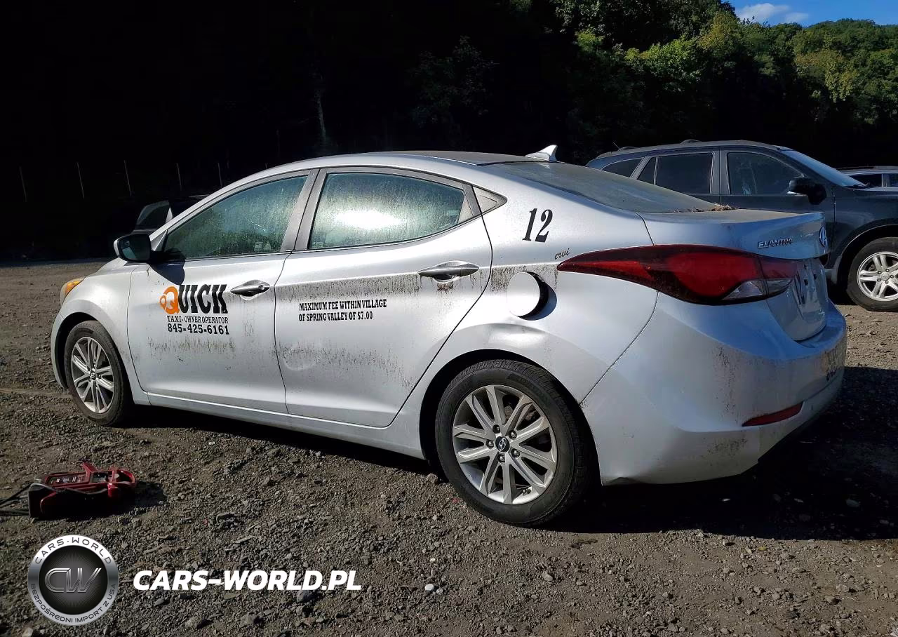 2014 Hyundai Elantra Se VIN:KMHDH4AE2EU099024 - 2