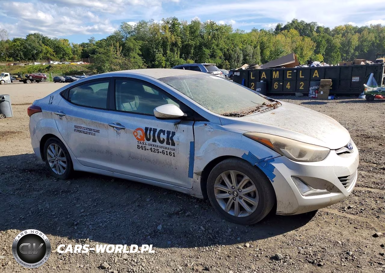 2014 Hyundai Elantra Se VIN:KMHDH4AE2EU099024 - 4