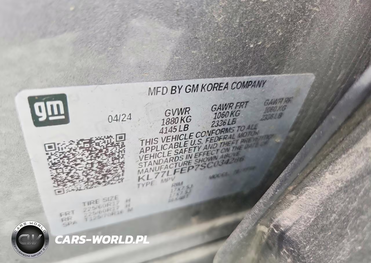 2025 Chevrolet Trax Ls VIN:KL77LFEP7SC034286 - 13