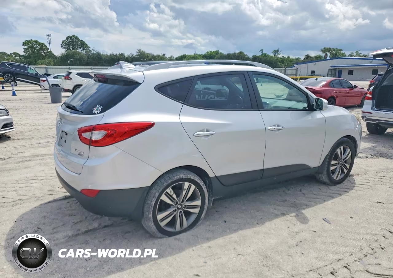 2014 Hyundai Tucson Limited VIN:KM8JUCAG3EU889989 - 3