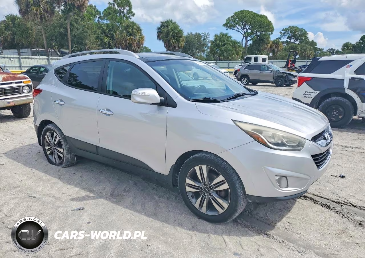 2014 Hyundai Tucson Limited VIN:KM8JUCAG3EU889989 - 4
