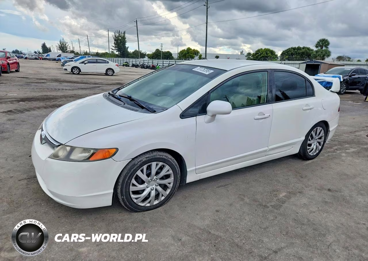 2008 Honda Civic Lx VIN:2HGFA16518H342954 - 1