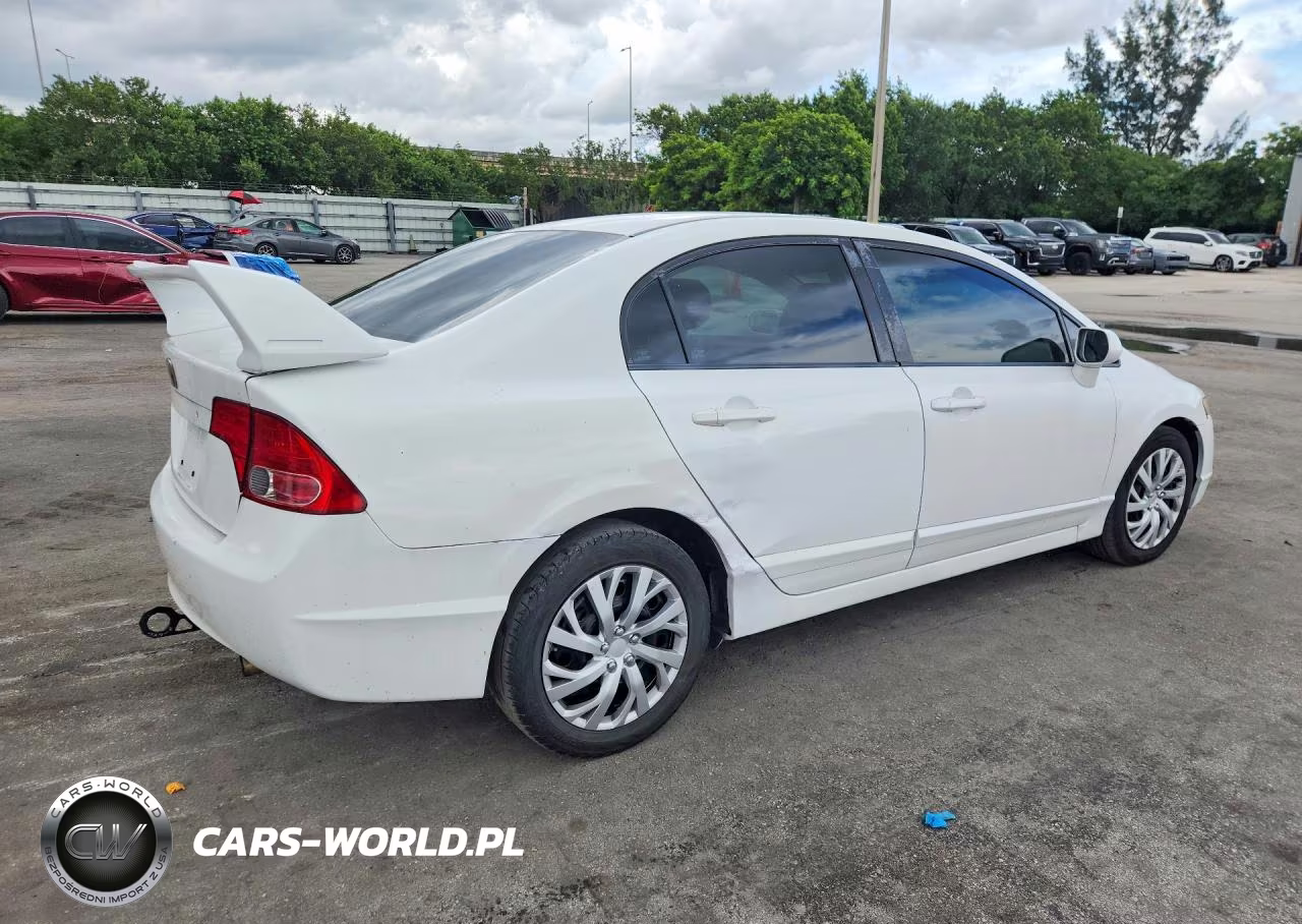 2008 Honda Civic Lx VIN:2HGFA16518H342954 - 3