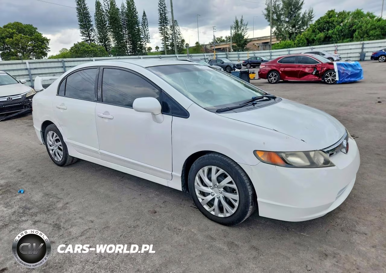 2008 Honda Civic Lx VIN:2HGFA16518H342954 - 4