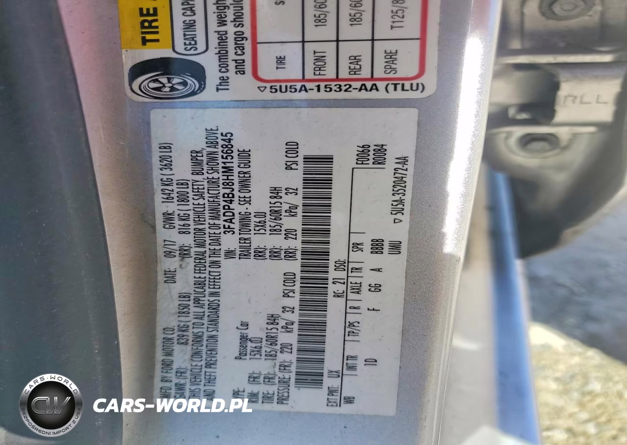 2017 Ford Fiesta Se VIN:3FADP4BJ8HM156845 - 13