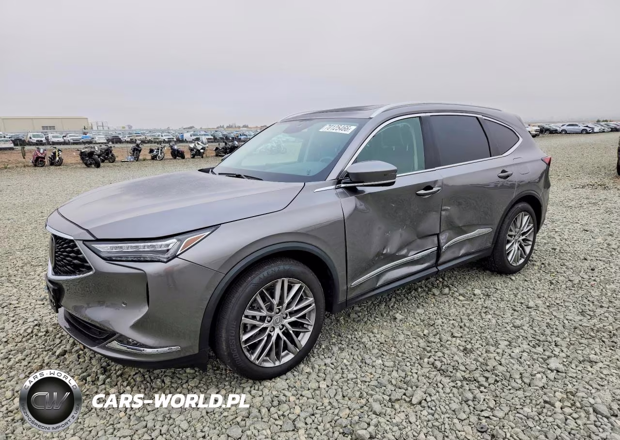 2022 Acura Mdx Advance VIN:5J8YE1H87NL023268 - 1