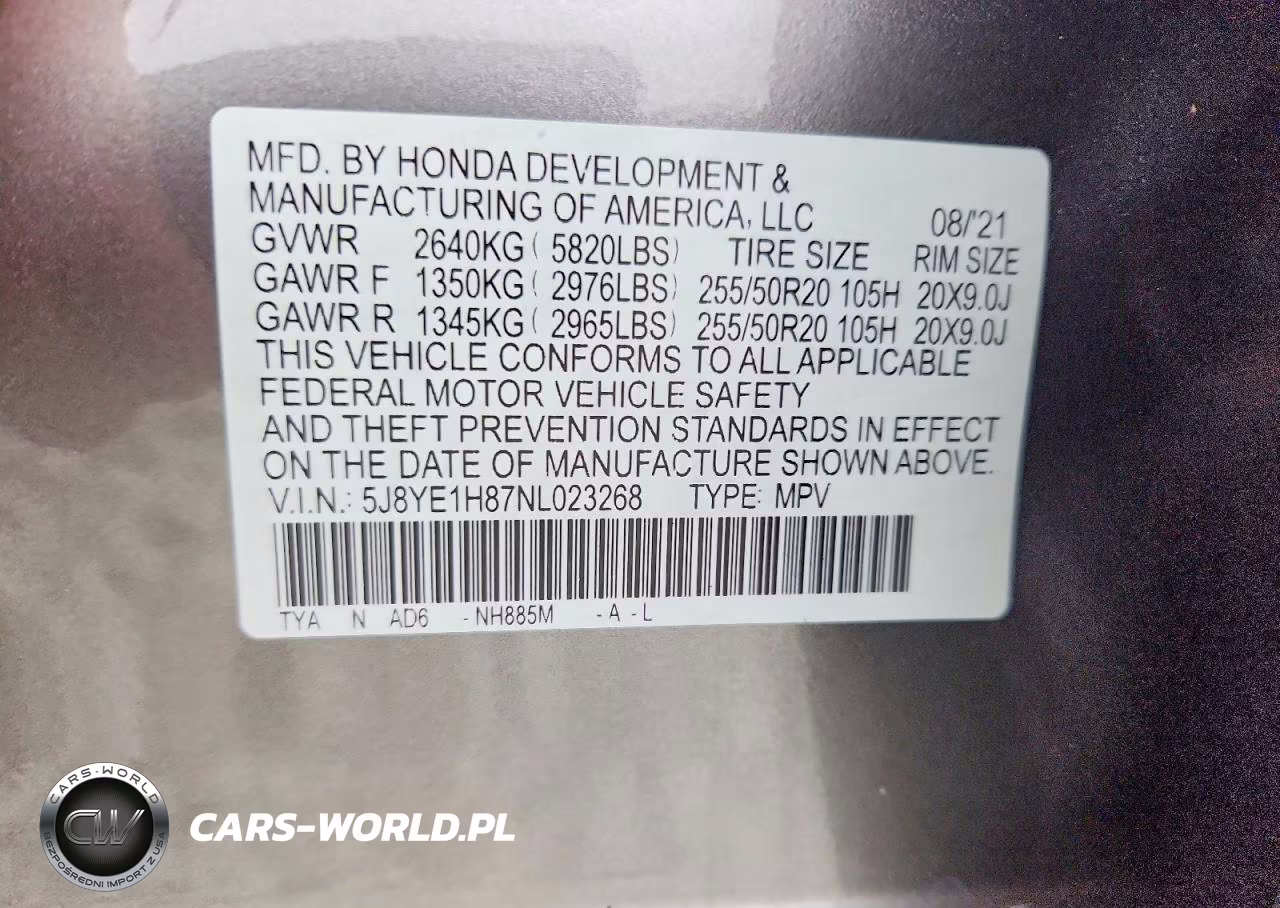 2022 Acura Mdx Advance VIN:5J8YE1H87NL023268 - 13