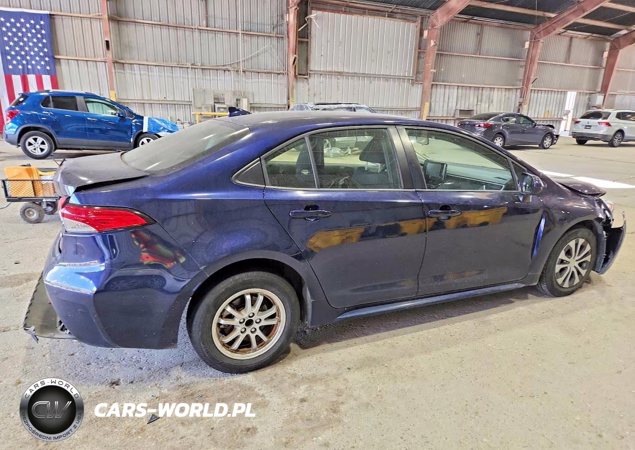 2022 Toyota Corolla Le VIN:JTDEAMDE2NJ041876 - 3