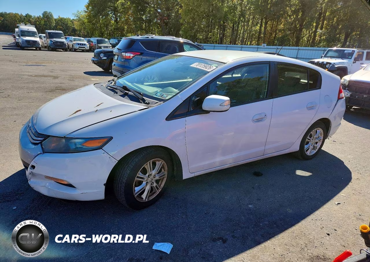 2010 Honda Insight Ex VIN:JHMZE2H71AS010160 - 1