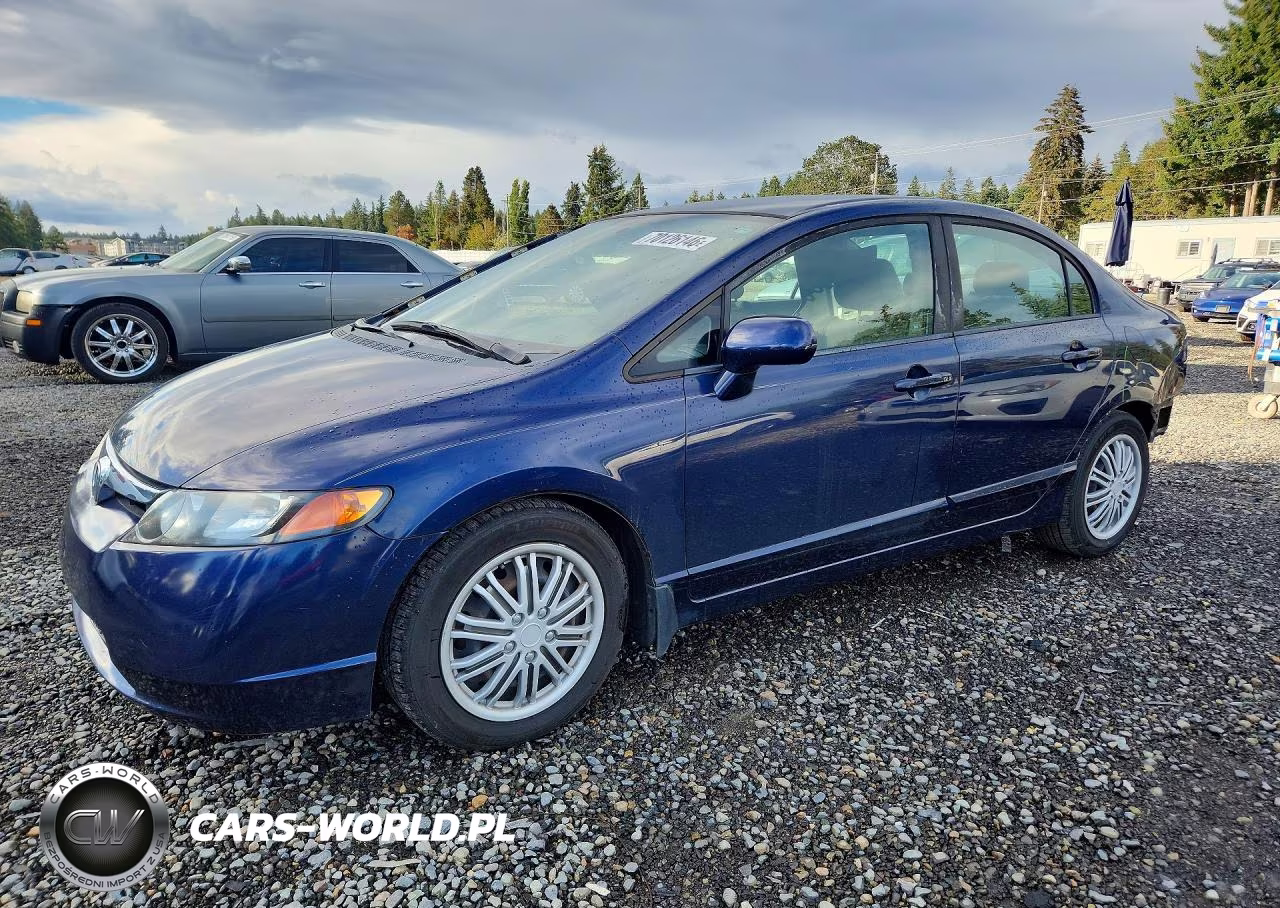 2008 Honda Civic Lx VIN:1HGFA16588L047417 - 1