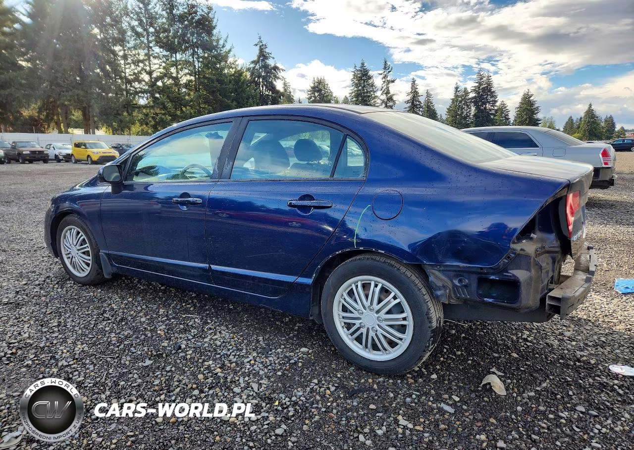2008 Honda Civic Lx VIN:1HGFA16588L047417 - 2