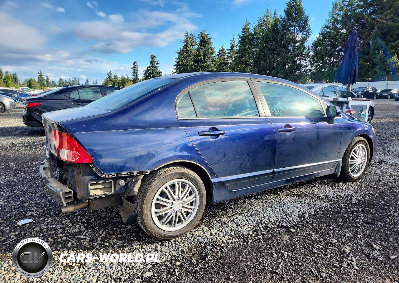 2008 Honda Civic Lx VIN:1HGFA16588L047417 - 3