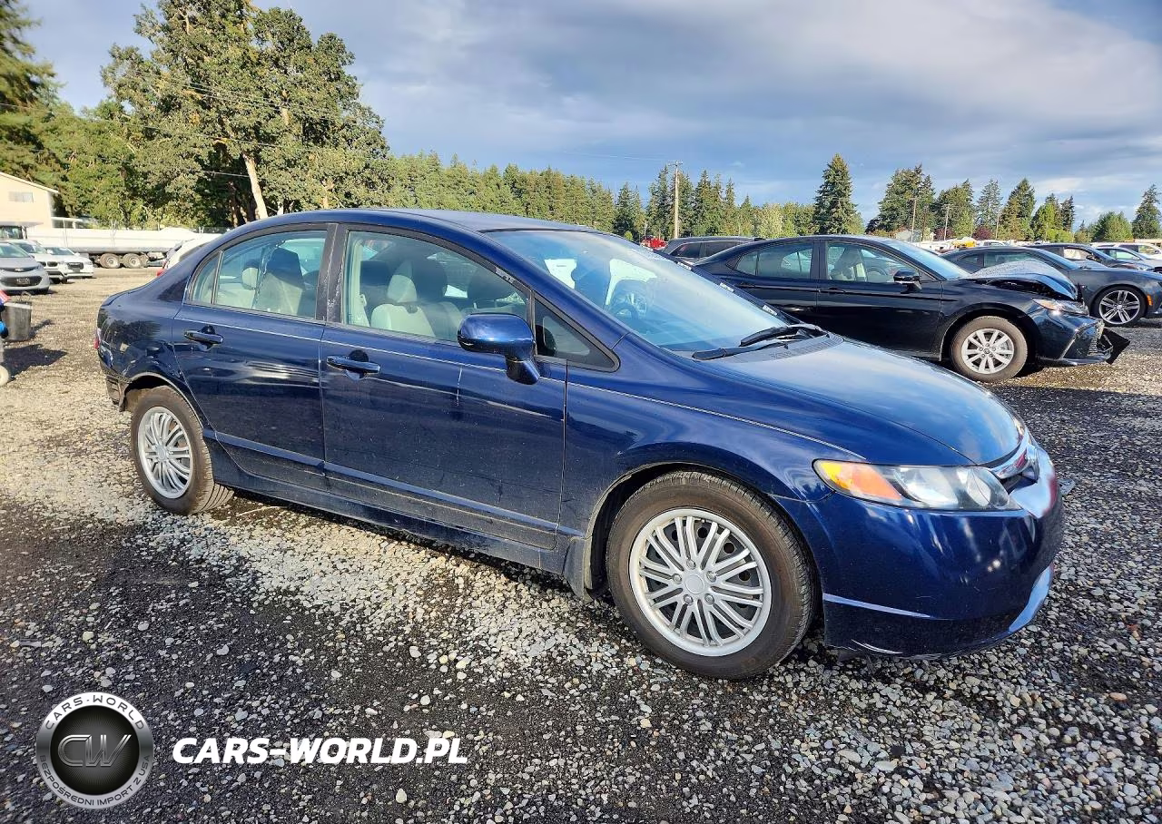 2008 Honda Civic Lx VIN:1HGFA16588L047417 - 4