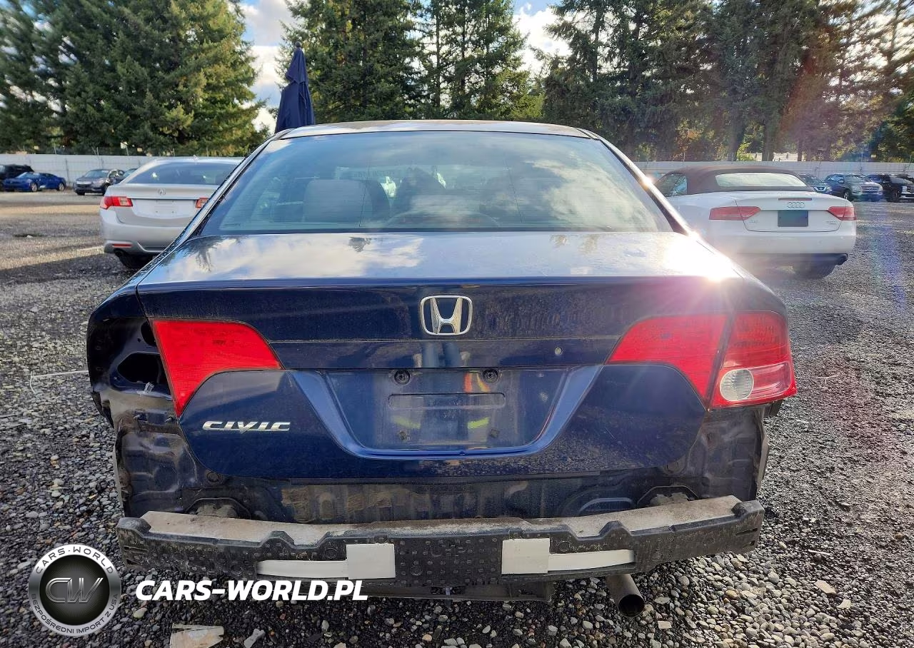 2008 Honda Civic Lx VIN:1HGFA16588L047417 - 6