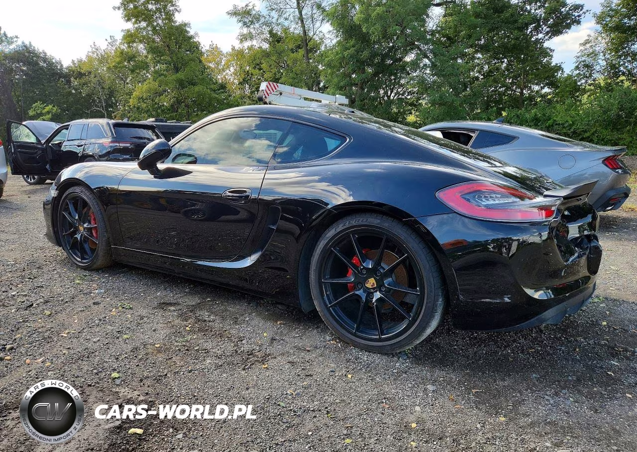 2016 Porsche Cayman S VIN:WP0AB2A80GK185826 - 2