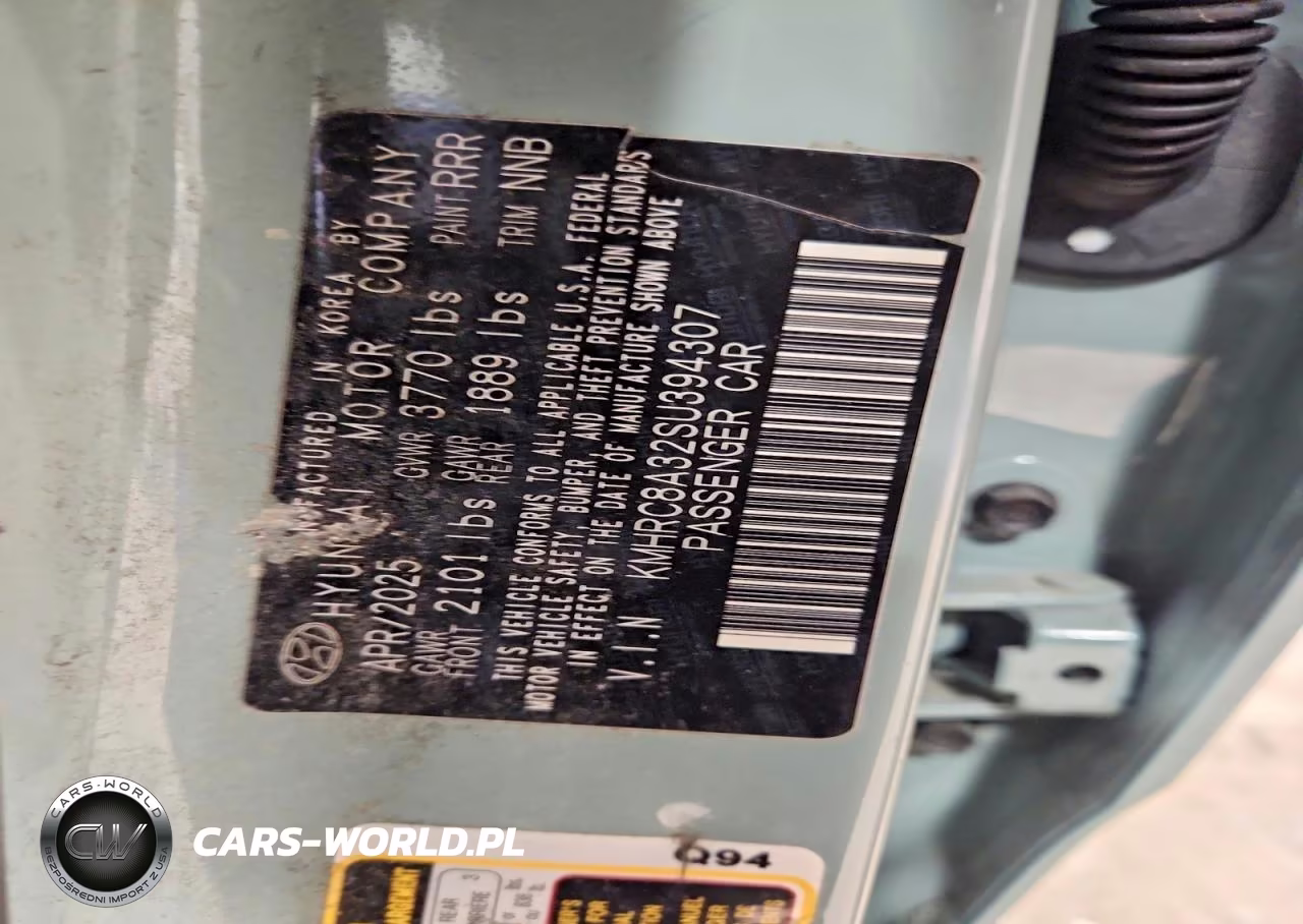 2025 Hyundai Venue Limited VIN:KMHRC8A32SU394307 - 13