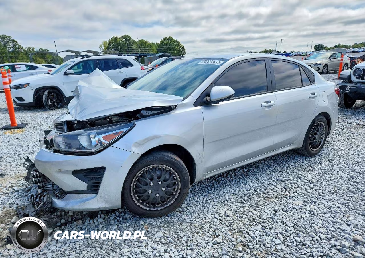 2022 Kia Rio Lx VIN:3KPA24AD3NE506251 - 1