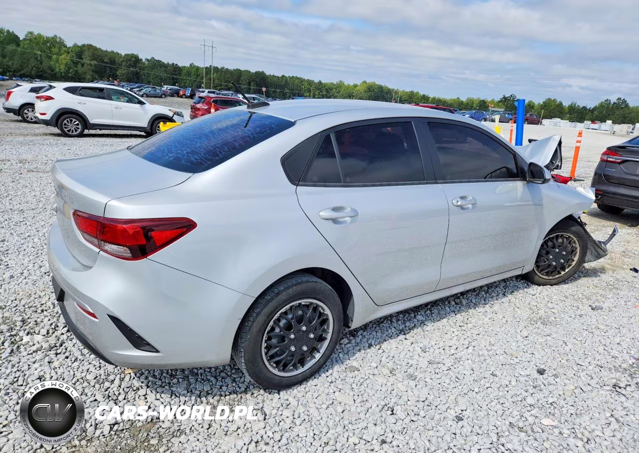 2022 Kia Rio Lx VIN:3KPA24AD3NE506251 - 3