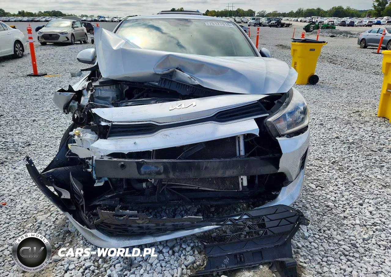 2022 Kia Rio Lx VIN:3KPA24AD3NE506251 - 5