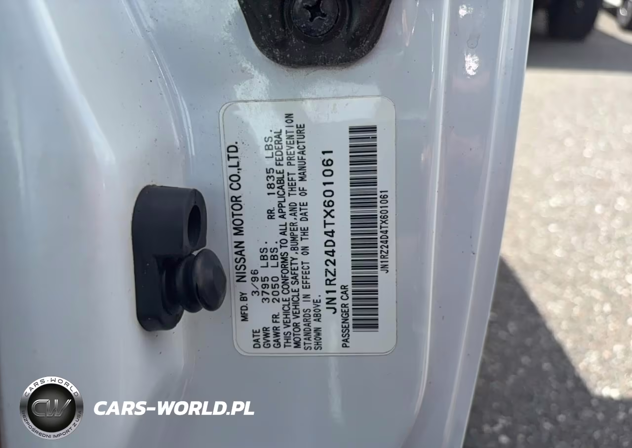 1996 Nissan 300Zx Base VIN:JN1RZ24D4TX601061 - 10