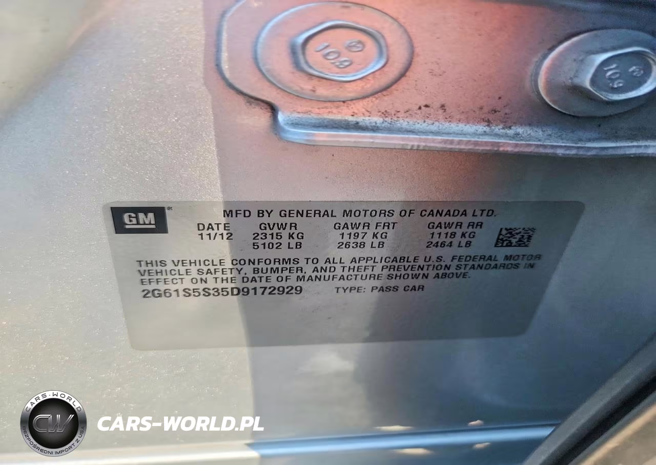 2013 Cadillac Xts Premium Collection VIN:2G61S5S35D9172929 - 12
