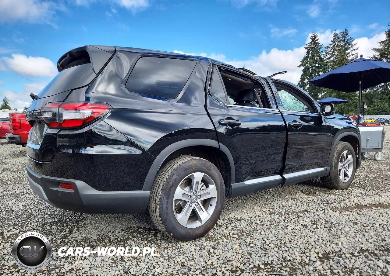2025 Honda Pilot Exl VIN:5FNYG1H49SB181776 - 3
