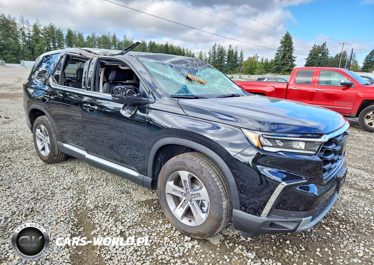 2025 Honda Pilot Exl VIN:5FNYG1H49SB181776 - 4
