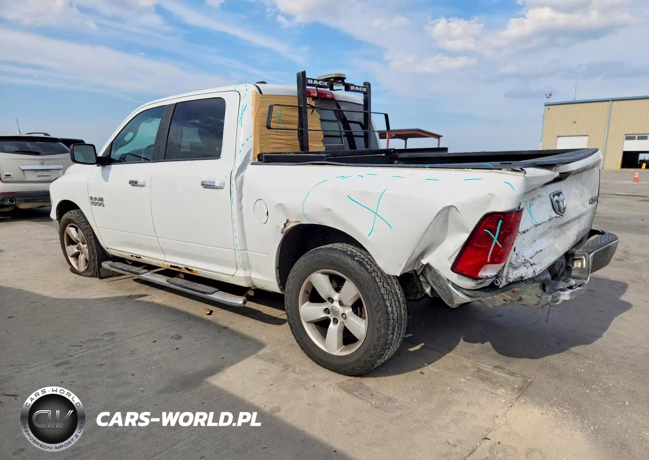 2017 Ram 1500 Slt VIN:1C6RR7LG4HS591052 - 2