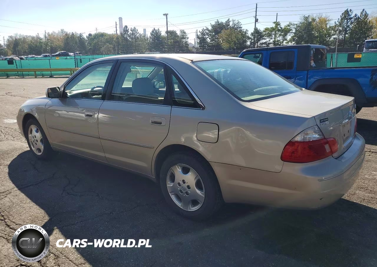 2004 Toyota Avalon Xl W-Bench Se VIN:4T1BF28B44U377465 - 2