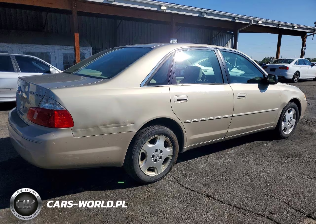 2004 Toyota Avalon Xl W-Bench Se VIN:4T1BF28B44U377465 - 3