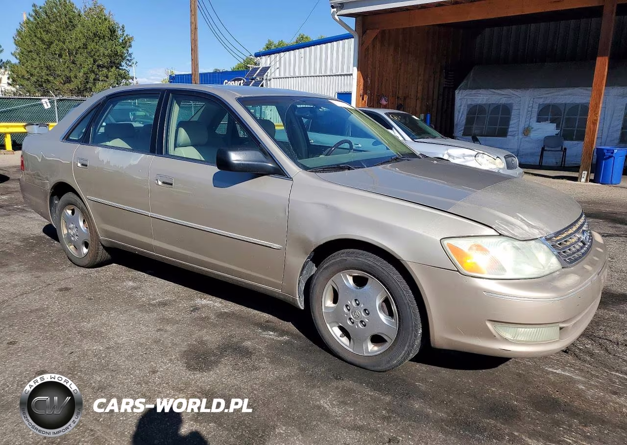 2004 Toyota Avalon Xl W-Bench Se VIN:4T1BF28B44U377465 - 4