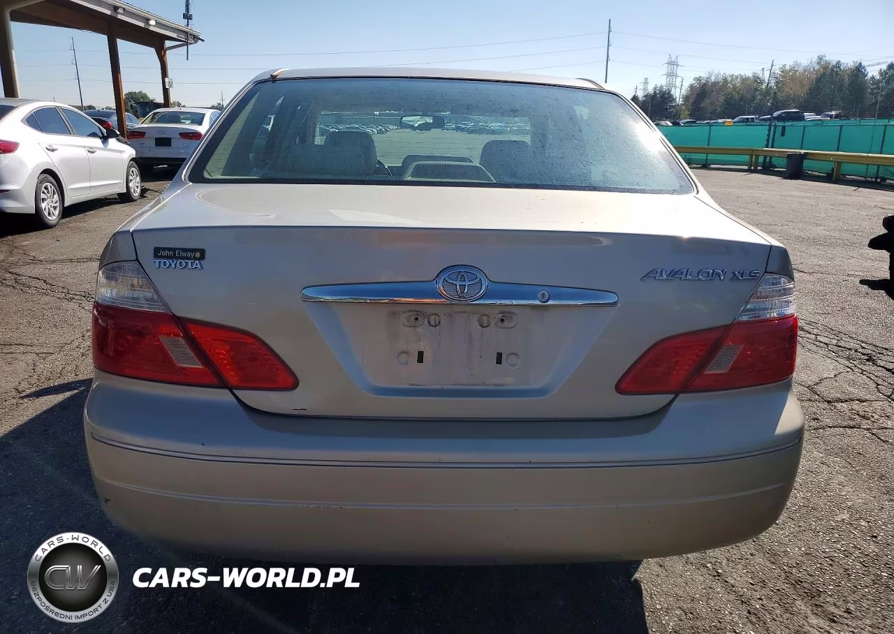 2004 Toyota Avalon Xl W-Bench Se VIN:4T1BF28B44U377465 - 6