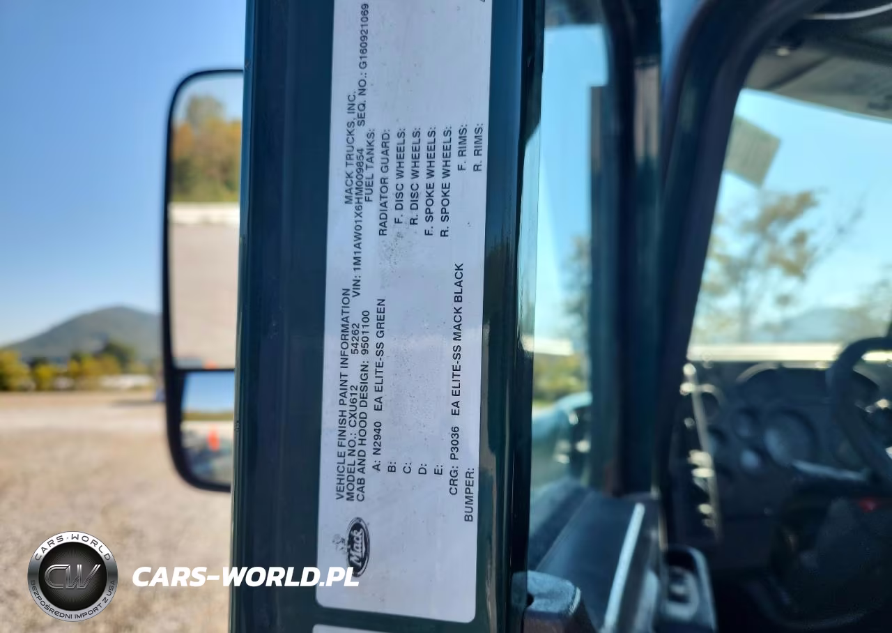 2017 Mack 600 Cxu600 VIN:1M1AW01X6HM009854 - 11