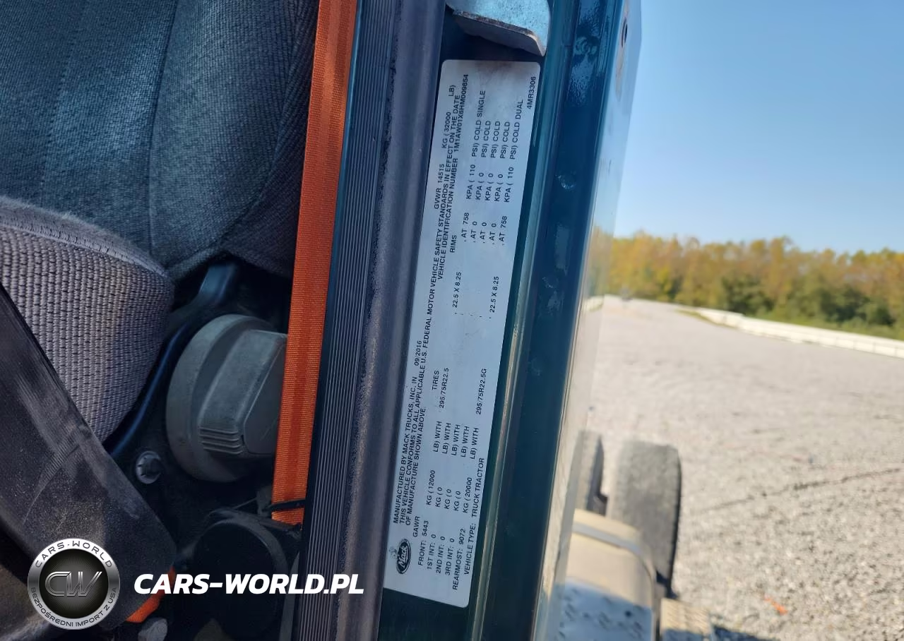 2017 Mack 600 Cxu600 VIN:1M1AW01X6HM009854 - 12